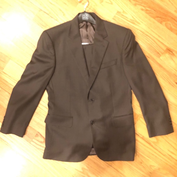 NWOT Joseph A Banks brand new mens suit brown - Picture 5 of 8